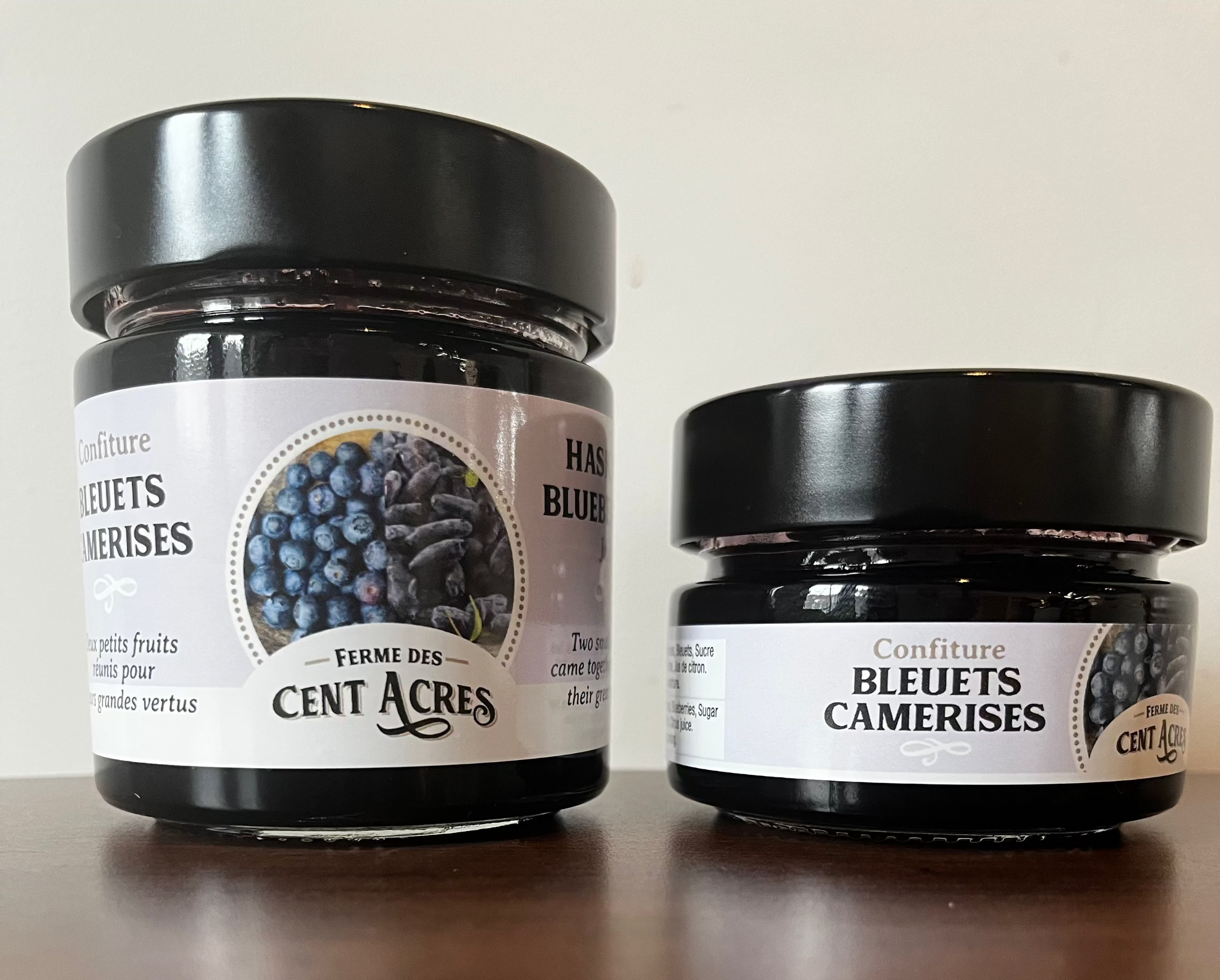 confiture bleuets camerise