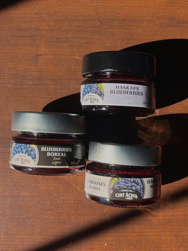 Confiture camerises érable