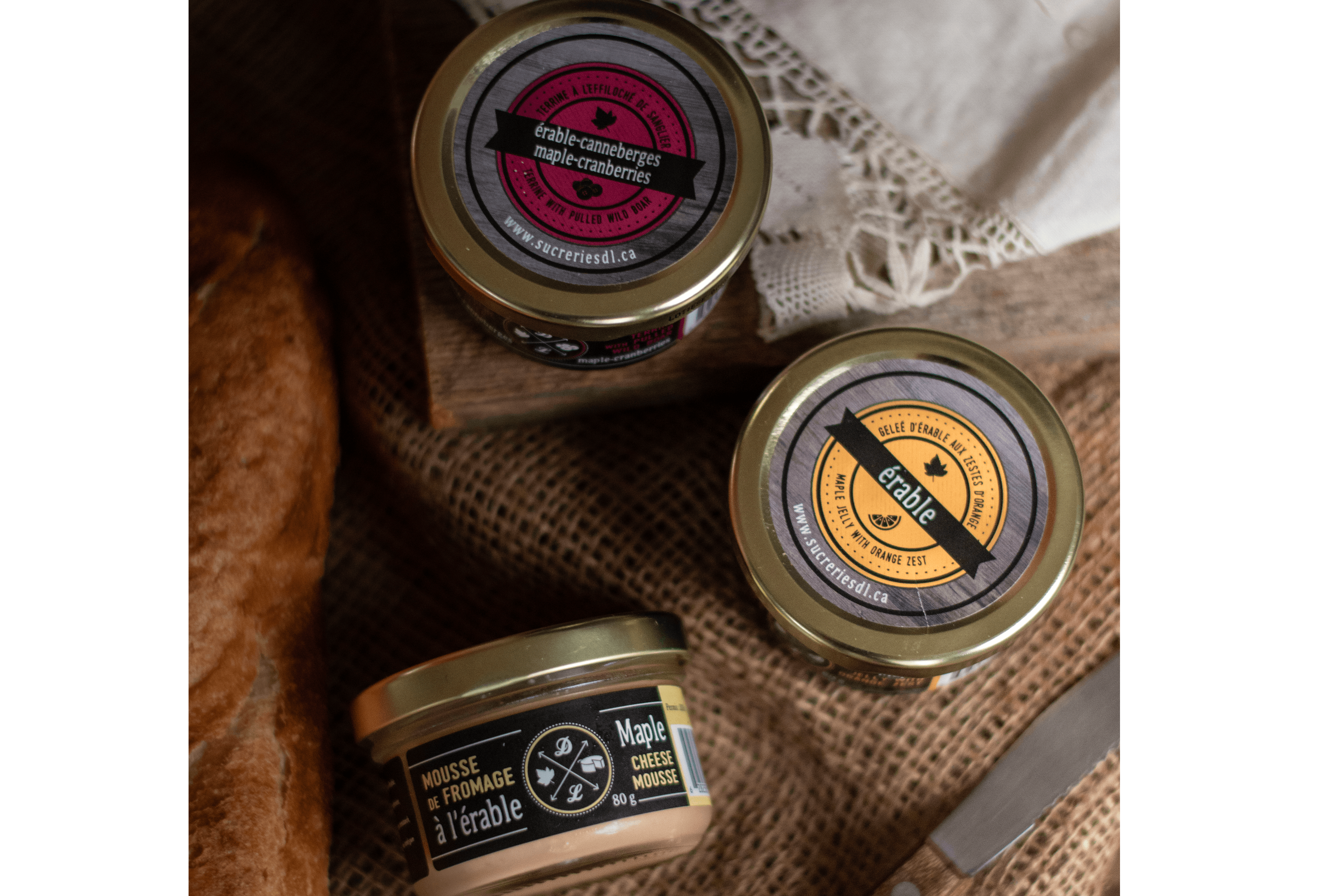 Cheddar à l'érable - La ferme des cent acres - Produit du Québec