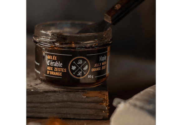 Gelée d'érable aux zestes d'orange - La ferme des cent acres - Produit du Québec