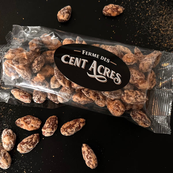 Amande rôties à l’érable et sel de mer