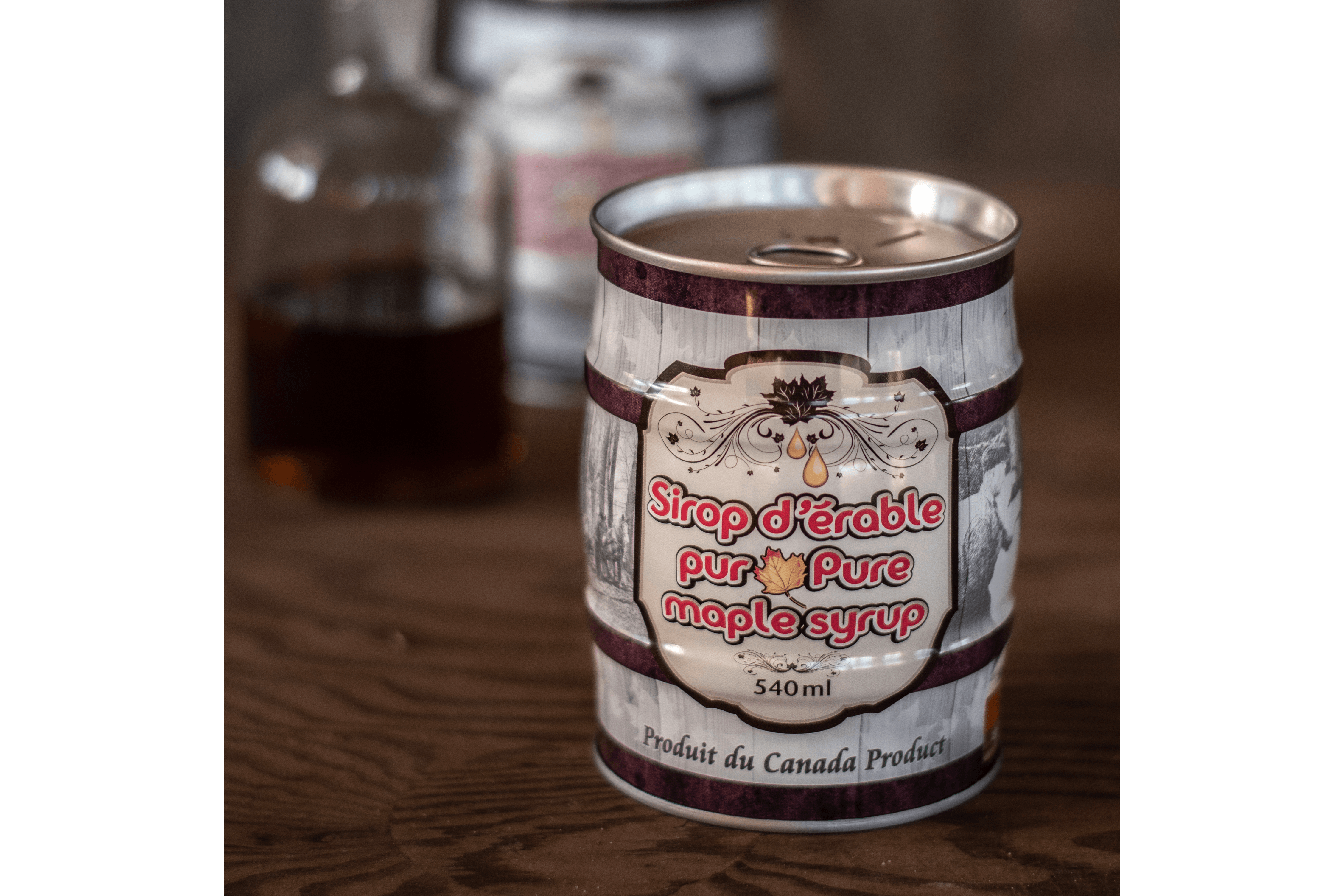 Sirop d'érable | 540 ML - La ferme des cent acres - Produit du Québec