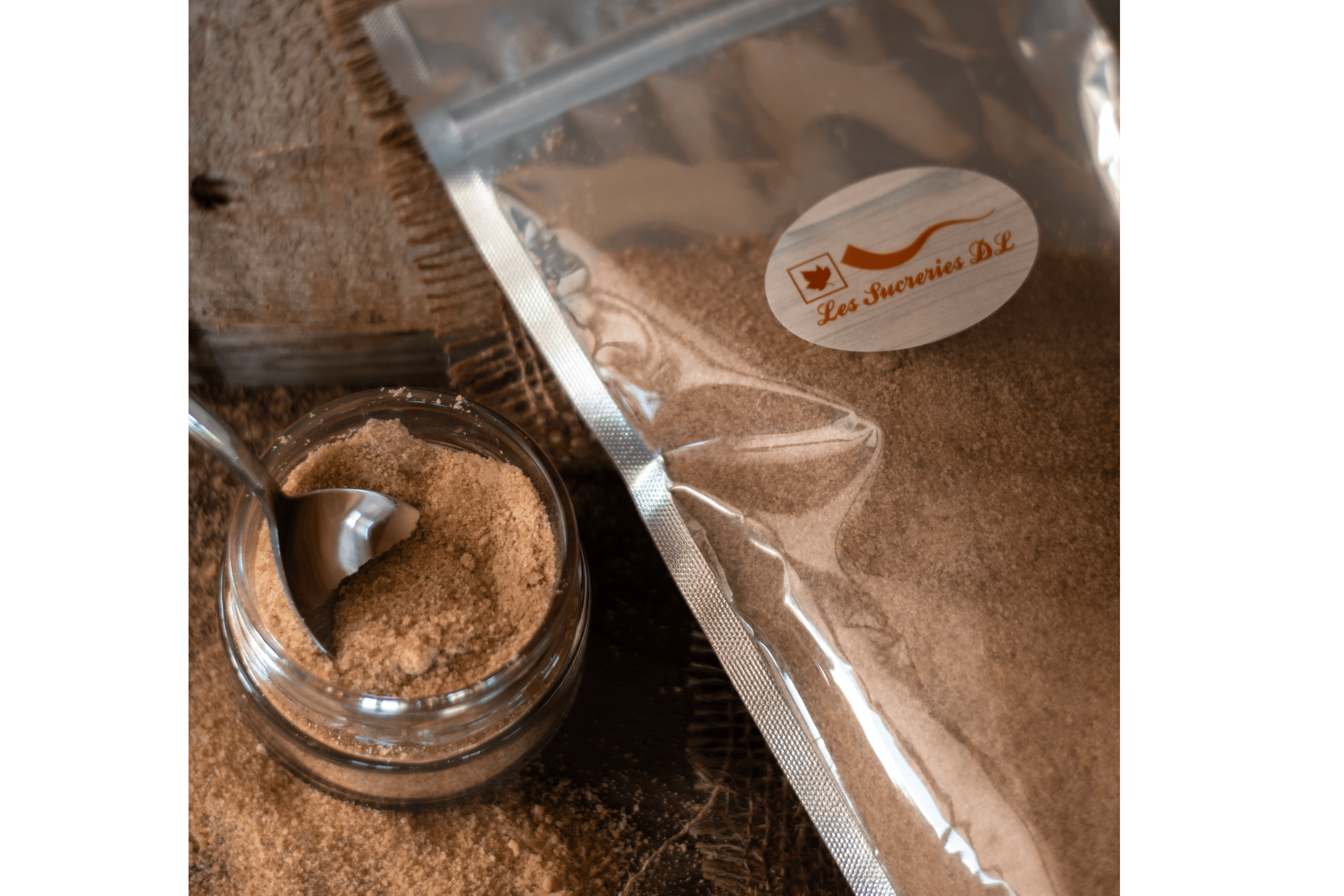 Sucre d'érable granulé - La ferme des cent acres - Produit du Québec