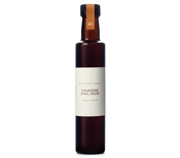 Vinaigre d'ail noir - La ferme des cent acres - Produit du Québec