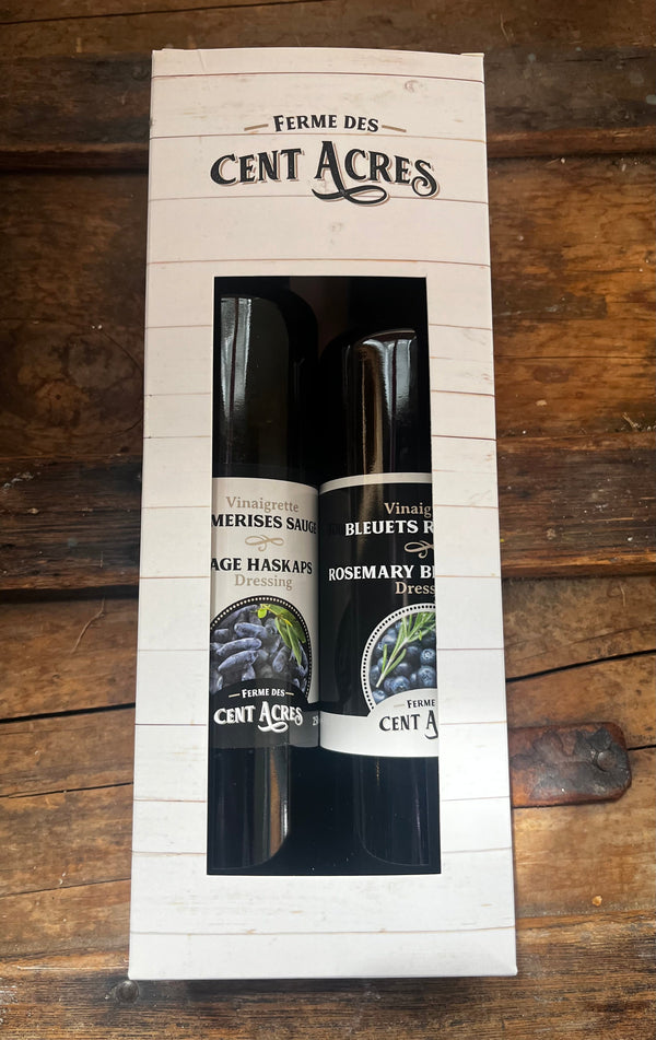 Duo de vinaigrette - La ferme des cent acres - Produit du Québec