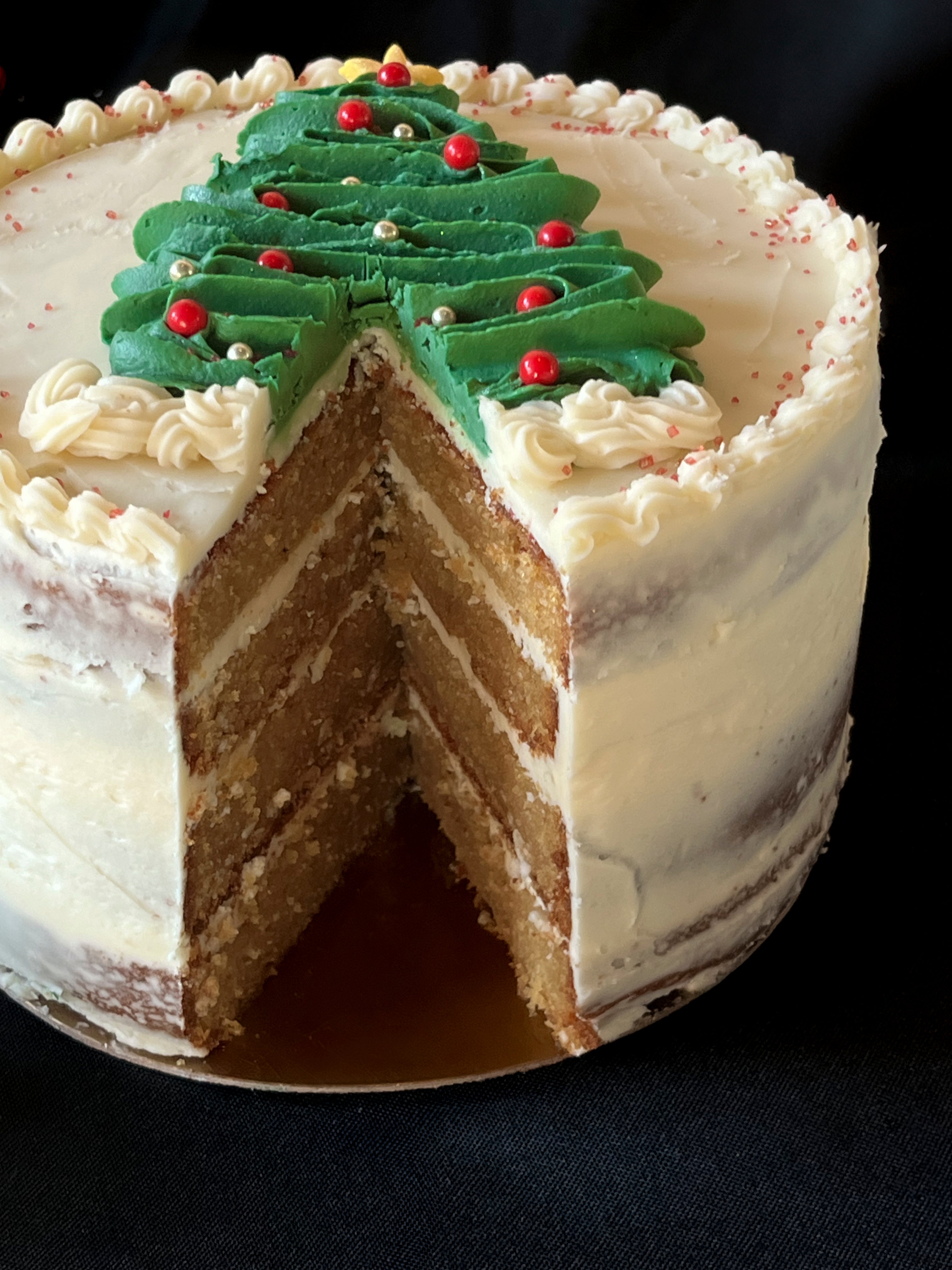 Gâteau aux épices de Noel - La ferme des cent acres - Produit du Québec